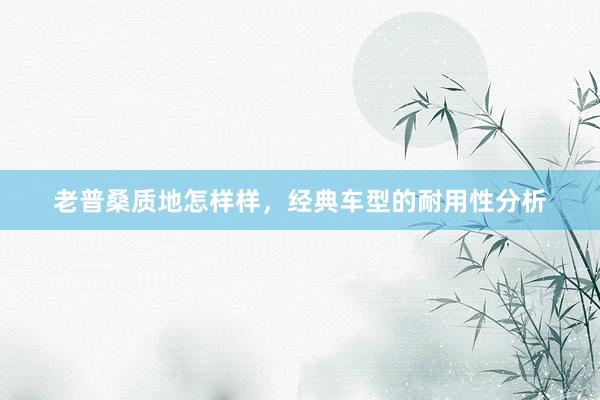 老普桑质地怎样样，经典车型的耐用性分析